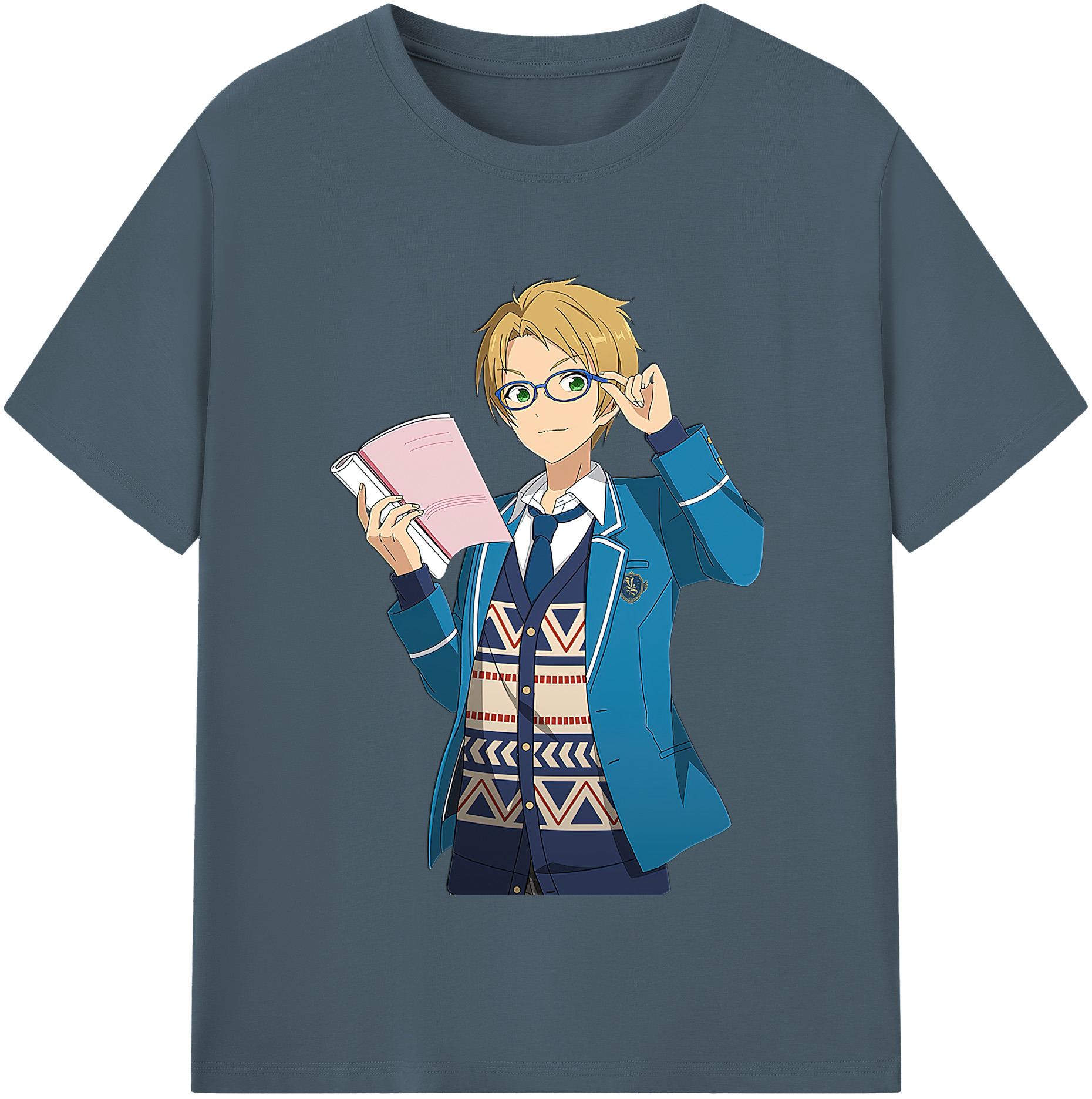 （画像用） あんさんぶるスターズ! Ensemble Stars 綿100％半袖Tシャツ（フロントプリント）